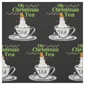 Oh Weihnachtsgebäck - Tee Lover Xmas Urlaub Stoff (Muster)