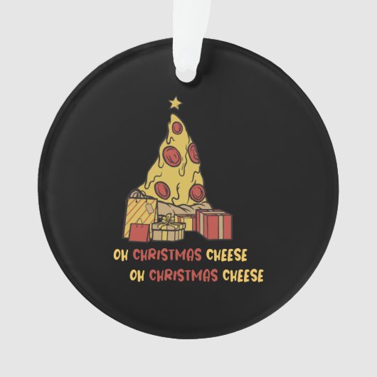 Oh Weihnachtskäse Ornament (Vorderseite)