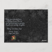 Oh, Weihnachtsmann, Oh, Weihnachtsweihnachtsbäume. Postkarte (Rückseite)