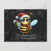 Oh, Weihnachtsmann, Oh, Weihnachtsweihnachtsbäume. Postkarte (Vorderseite)