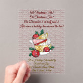 Oh Weihnachtstee! Acryleinladungen (Insitu (Handheld))