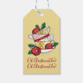 Oh Weihnachtstee! Geschenkanhänger (Vorderseite)
