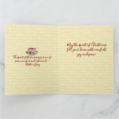 Oh Weihnachtstee! Karte (Innenseite)