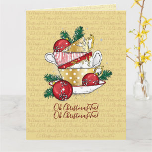 Oh Weihnachtstee! Karte