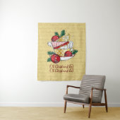 Oh Weihnachtstee! Wandteppich (Beispiel)