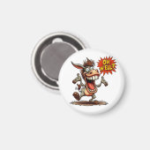 Oh Well Donkey - Quote Magnet (Vorderseite/Rückseite)