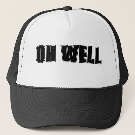 OH WELL TRUCKERKAPPE (Vorderseite)