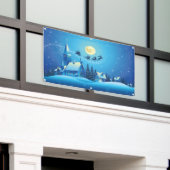 oh wenig Stadt sein Chistmas Banner (Äußeres Gebäude)