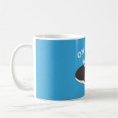 Oh Whale Funny Ocean Animal Fish Pub Kaffeetasse (Links)