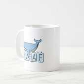 Oh Whale Kaffeetasse (Vorderseite Links)