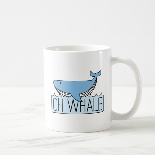 Oh Whale Kaffeetasse (Rechts)