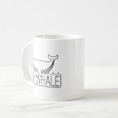 Oh Whale Kaffeetasse (Vorderseite Links)