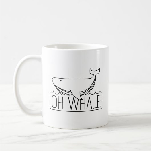 Oh Whale Kaffeetasse (Links)