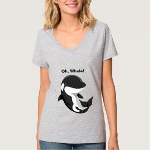 Oh Whale Niedlich Baby Orca Killer Wal T-Shirt