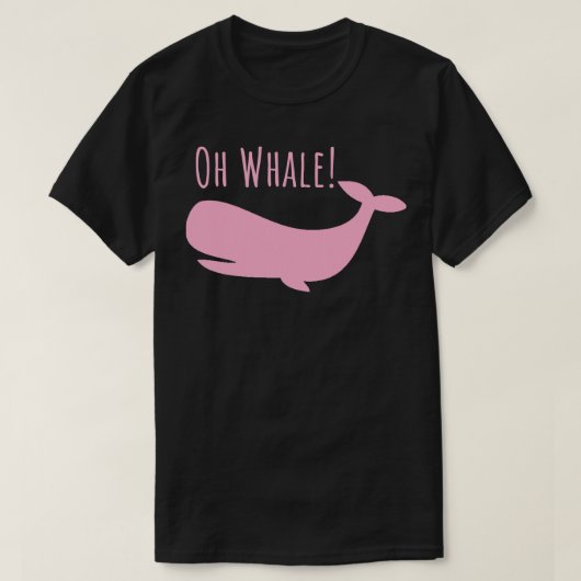 Oh Whale Shirt Funny Ocean Creature Orca Ocean Oh (Design vorne)