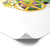 Oh what a circus! art print poster (Ecke)