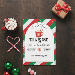 oh what fun! first birthday invitation einladung