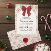 oh what fun! first birthday invitation einladung