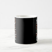 Oh What Fun It Is To Cheer Ugly Cheerleading Xmas  Kaffeetasse (Mittel)