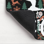 Oh What Fun It Is To Cheer Ugly Cheerleading Xmas Mousepad (Ecke)