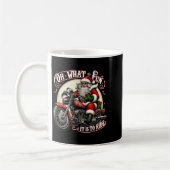 Oh What Fun It Is To Ride Motorcycle Biker Santa X Kaffeetasse (Links)