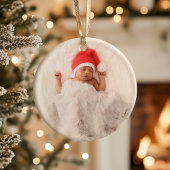 Oh What Fun Pink Nutcracker First Christmas Keramik Ornament