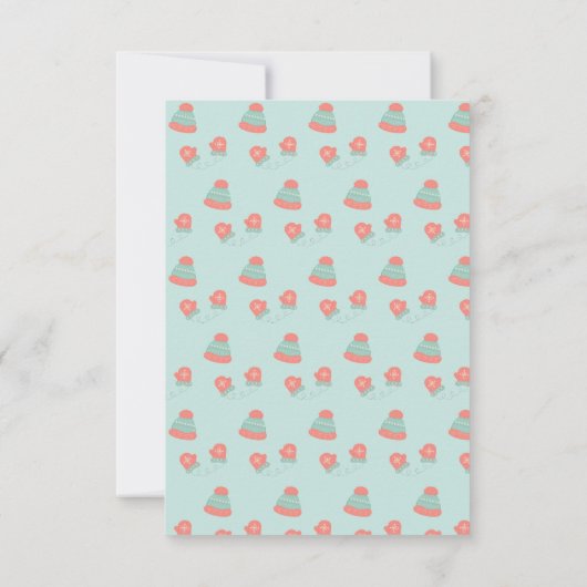 Oh What Fun Snowman Birthday Dankeskarte (Rückseite)