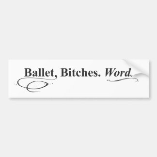 oh! wie ironisch! ein Autoaufkleber! Autoaufkleber