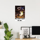 Oh, wie muss es sein... poster (Heimbüro)
