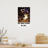Oh, wie muss es sein... poster (Küche)