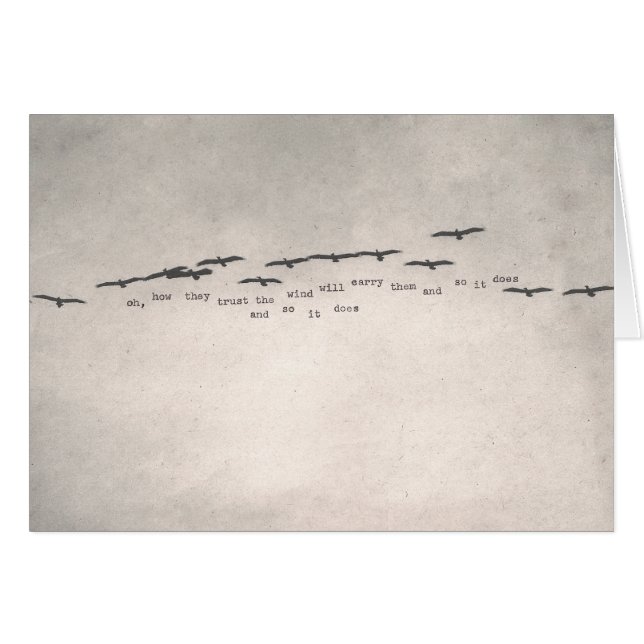 "oh, wie sie vertrauen " (Vorderseite (Horizontal))