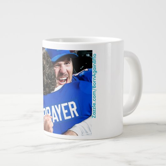 Oh, wir sind auf halbem Weg da..! Jumbo-Tasse (Vorderseite Rechts)