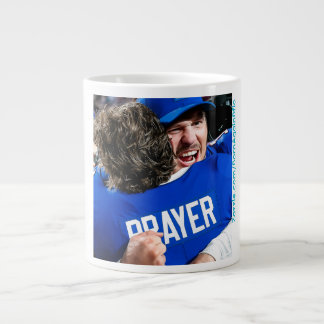 Oh, wir sind auf halbem Weg da..! Jumbo-Tasse