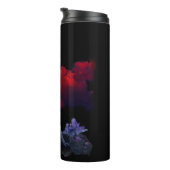 Oh Wolf Moon | Thermal Goth Coffee Tumbler Thermosbecher (Nach rechts gedreht)