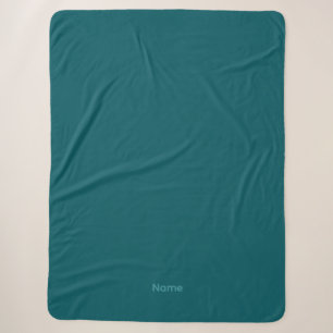 Oh Wow, ich glaube es nicht Türkis Sherpadecke