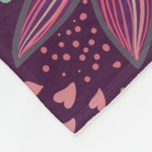 Oh Yellow Birdie Fleece Blanket (Ecke)