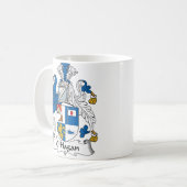 O'Hagan-Familienwappen Kaffeetasse (Vorderseite Links)