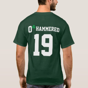 O'HAMMERED St Patrick Tagestrinkendes Team-Shirt T-Shirt