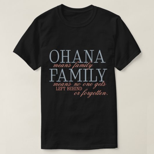 Ohana Classic T-Shirt (Design vorne)