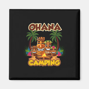 Ohana-Familien-Camping-Gruppe Magnet