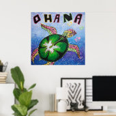 Ohana Means Family Poster (Heimbüro)
