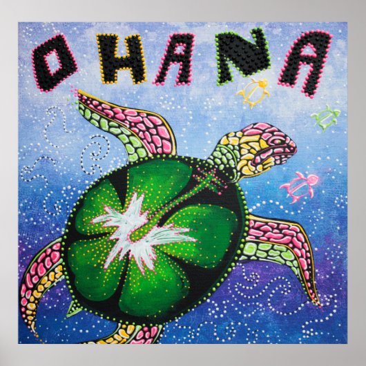 Ohana Means Family Poster (Vorne)