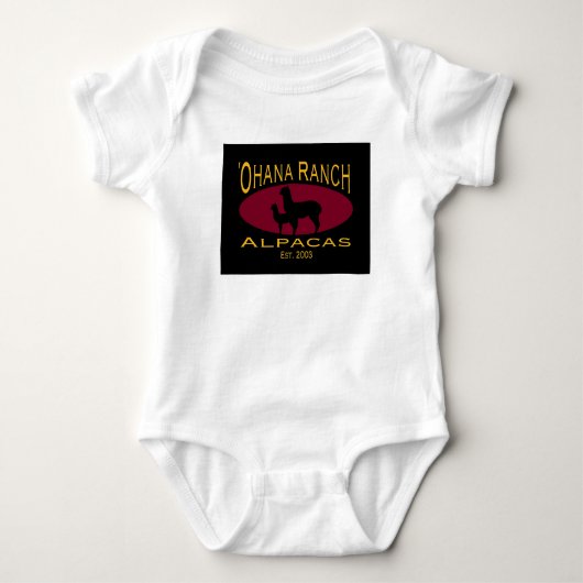 Ohana Ranch Babywear Baby Strampler (Vorderseite)