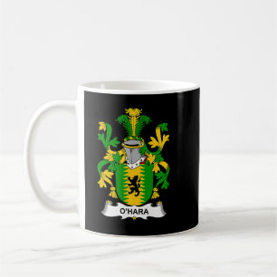 O'Hara Coat of Arms Familienwappen Kaffeetasse