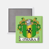 O'Hara Coat of Arms Magnet (Vorderseite/Rückseite)