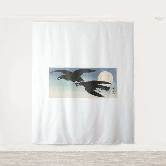 Ohara Koson art Wandteppich (Vorderseite)