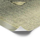 Ohara Koson: Eilkuchen auf einem Baumzweig Poster (Ecke)