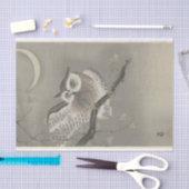 Ohara Koson hat in Ginkgo eine Schüssel mit langjä Seidenpapier (Handwerk)