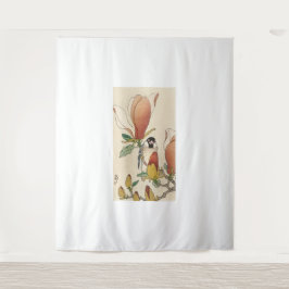 Ohara Koson Kunststil Wandteppich