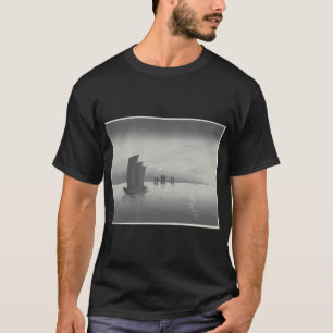Ohara Koson Kwak auf Ast T-Shirt